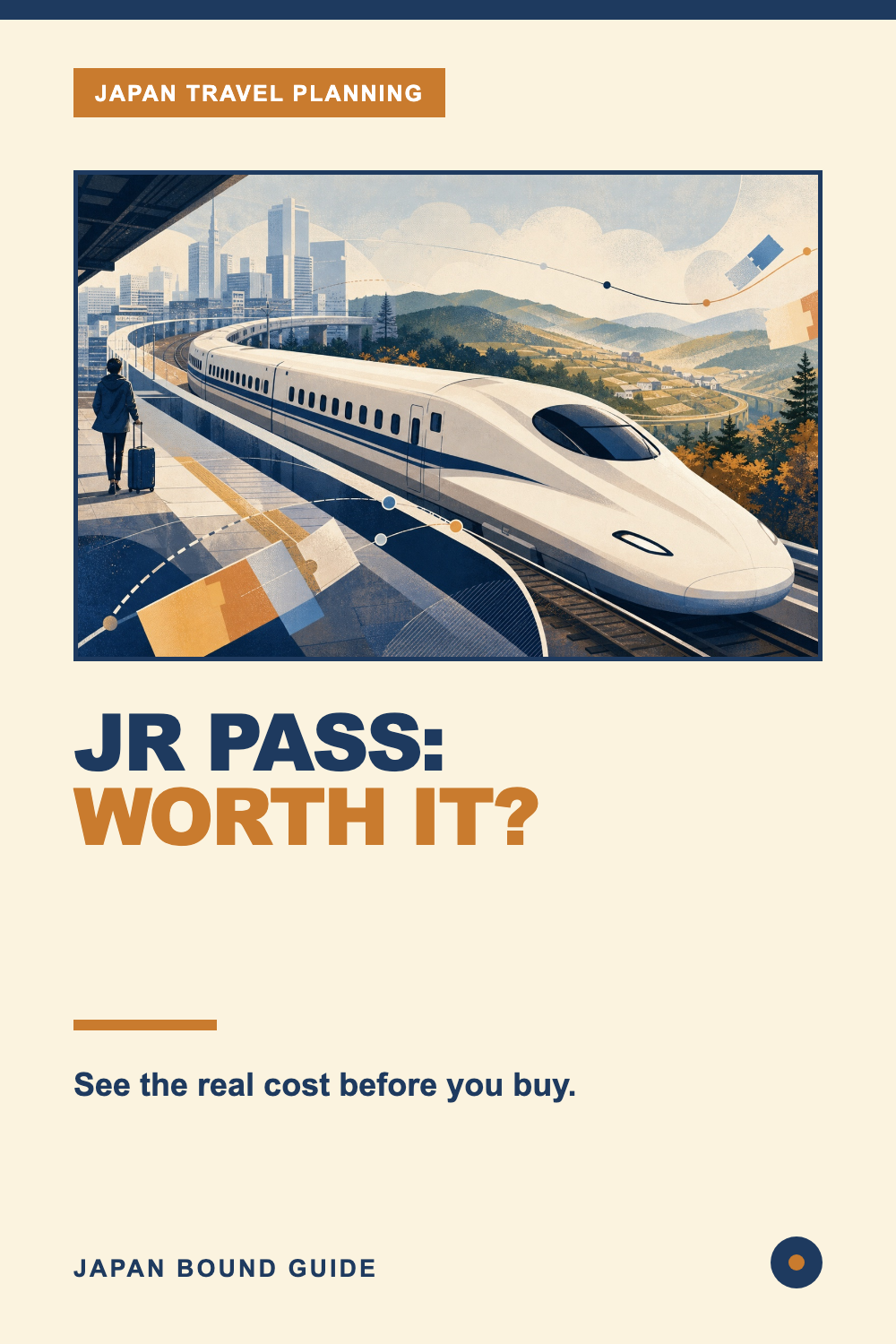 Is the Japan Rail Pass Worth It? Pinterest pin