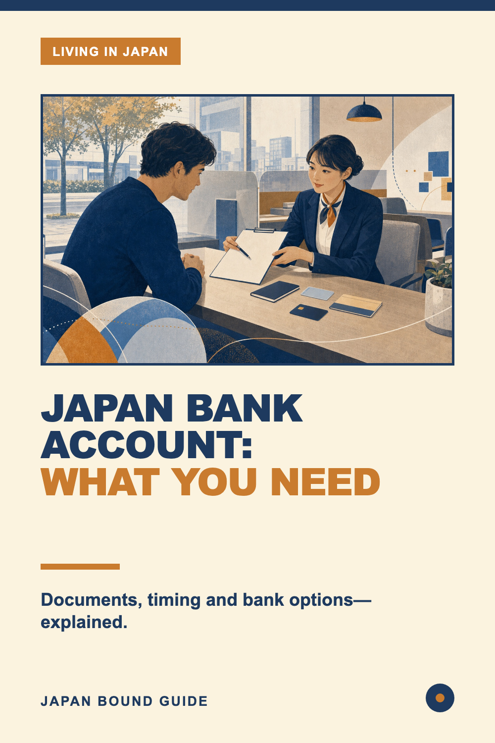 Opening a Bank Account in Japan Pinterest pin